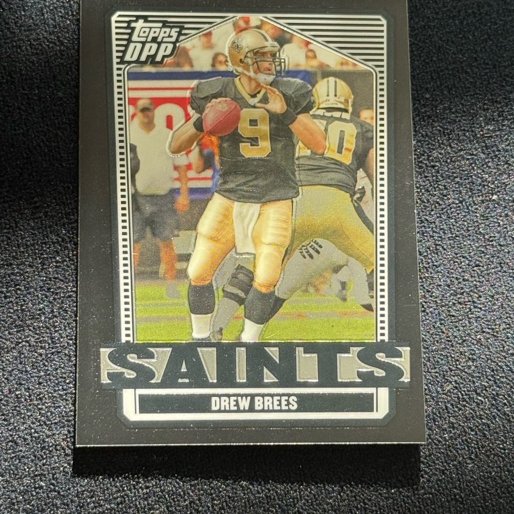 Topps NFL Drew Brees Scouting Report Card